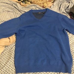 Blue Izod sweater